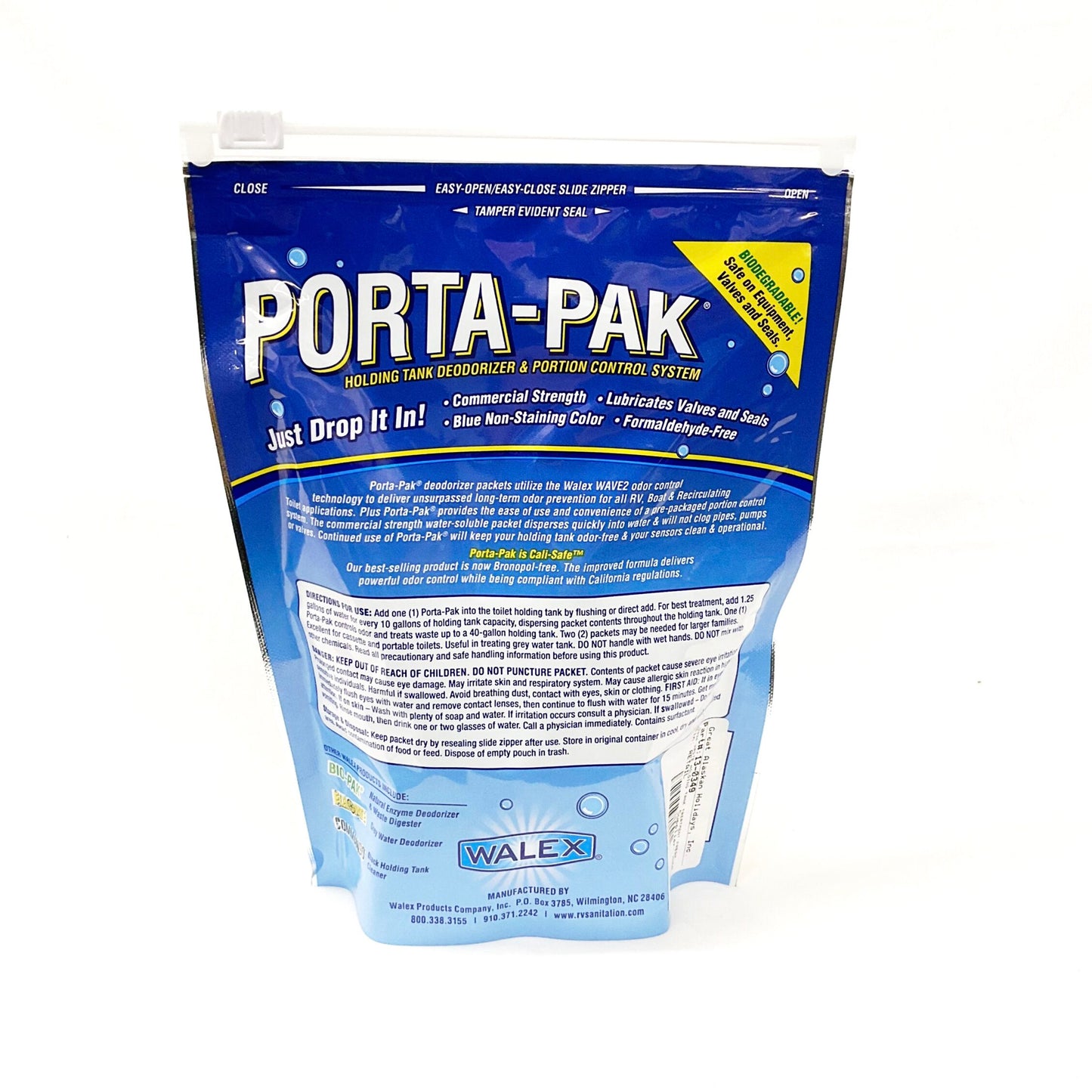 Waste Tank Treatment - PORTA-PAK