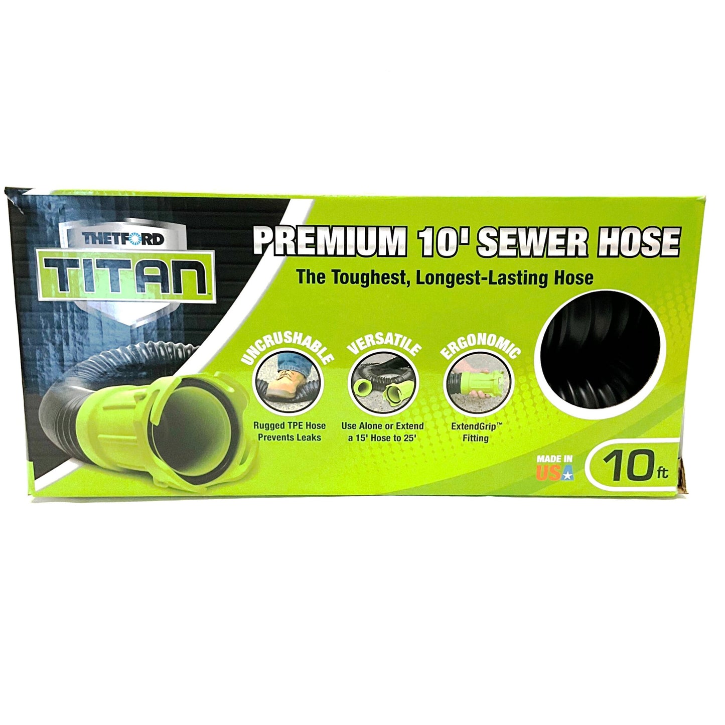 10’ Sewer Hose - TITAN