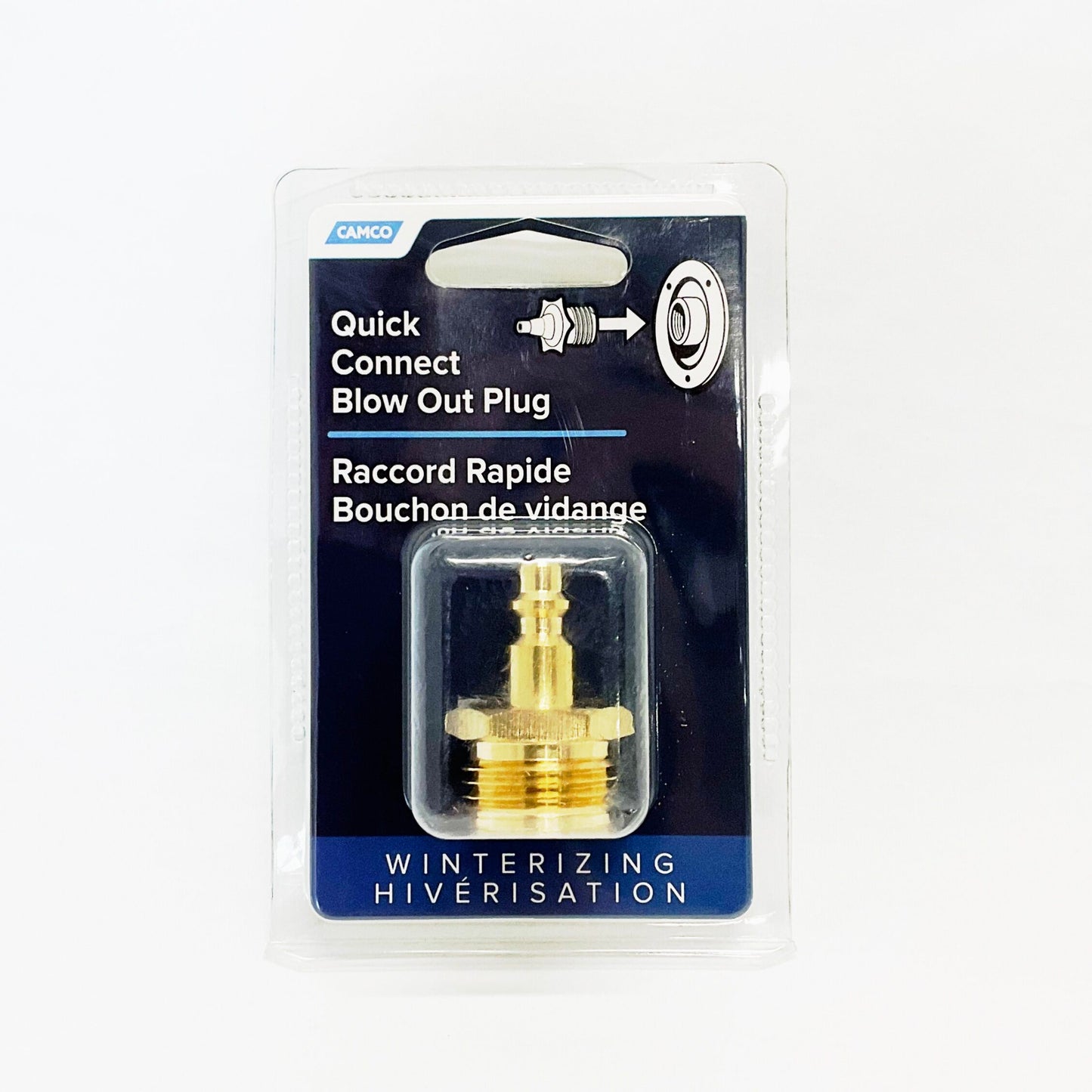Quick Connect Blow-Out Plug