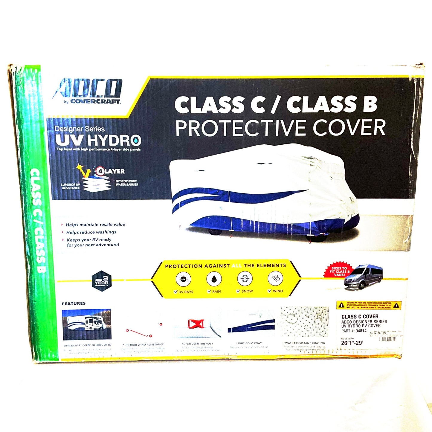 ADCO RV Cover / Class C/B - UV Hydro